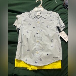Carters 2 piece short set